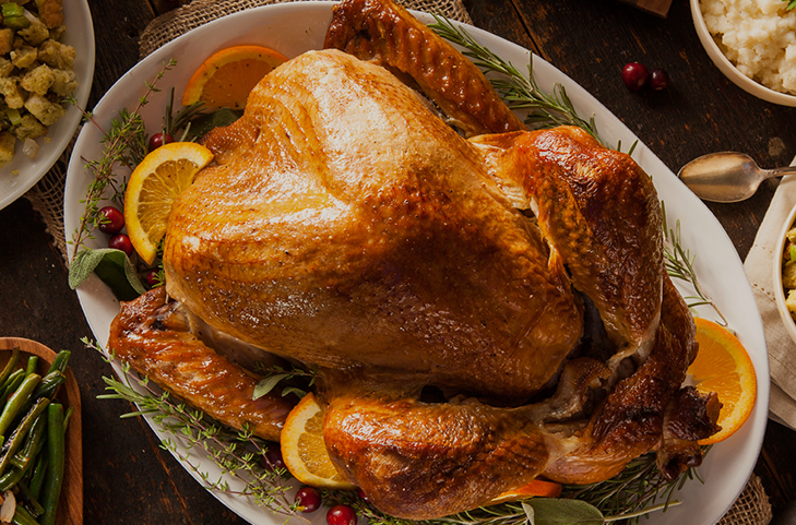 Calculadora de Acción de Gracias Calculadora de pavo entero |