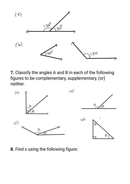 Ángulos complementarios: definición, significado y ejemplos