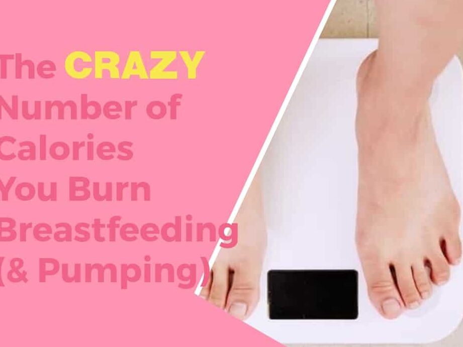El número LOCO de calorías que quemas bombeando y amamantando...