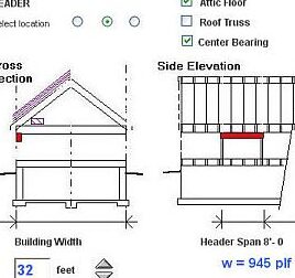 Calculadora de carga de viga Dimensionamiento de vigas de madera