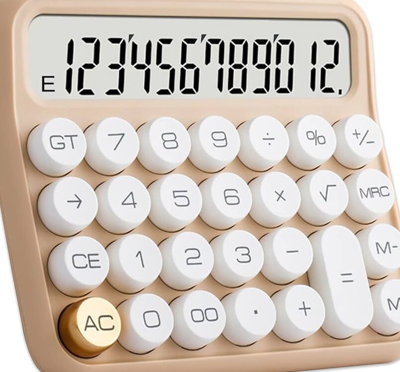 Calculadora de Centímetros Amazon.com: Calculadoras, Calculadora de escritorio Benkaim, Estándar básico ...