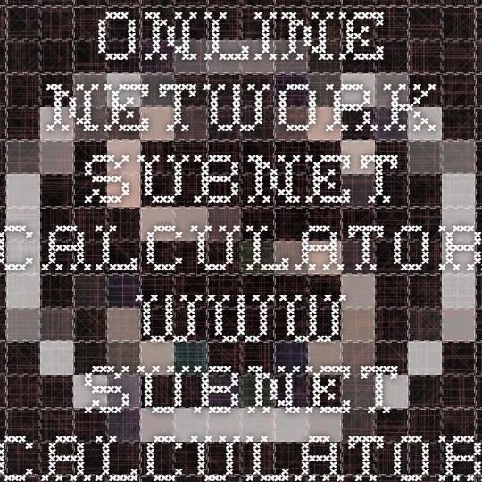 høyde I dag etterfølger calculadora de máscara de subred IP Representar ...