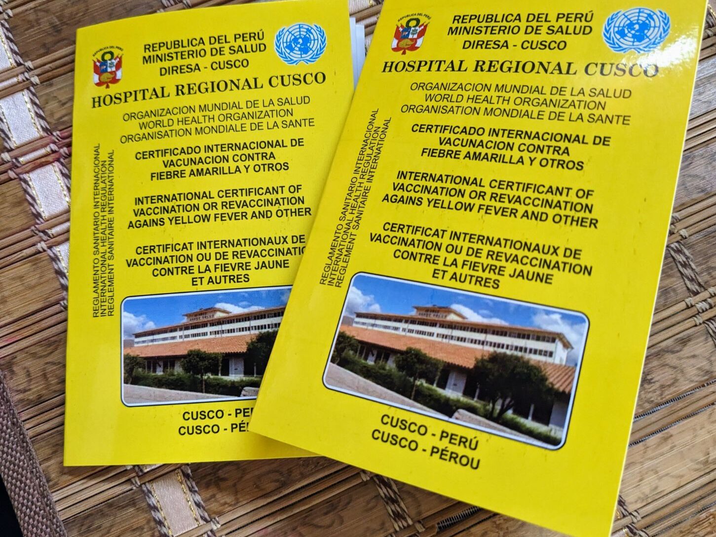 Cómo obtener una vacuna GRATUITA contra la fiebre amarilla en Cusco, Perú – Dos viajes ...