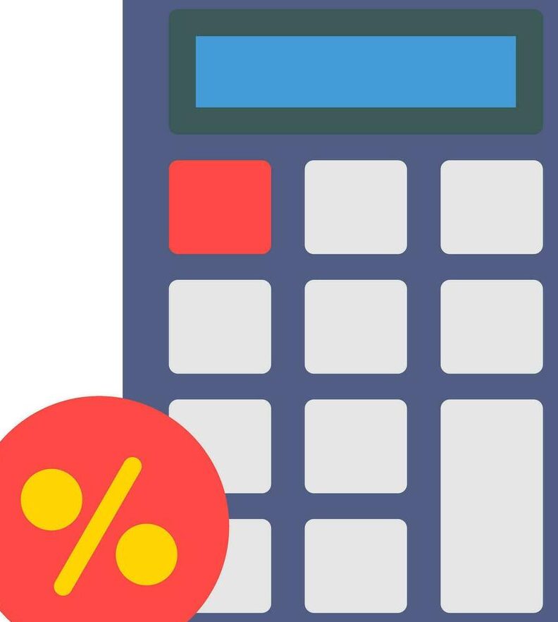 Calculadora de descuento Diseño de icono de vector de calculadora de descuento 31129496 Arte vectorial en Vecteezy