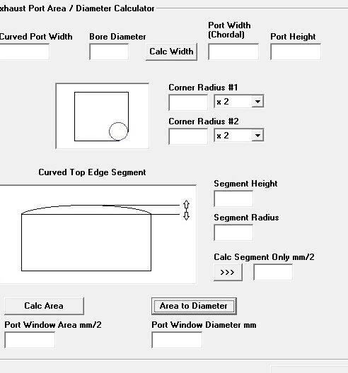 Calculadora de cámara de expansión de 2 tiempos
