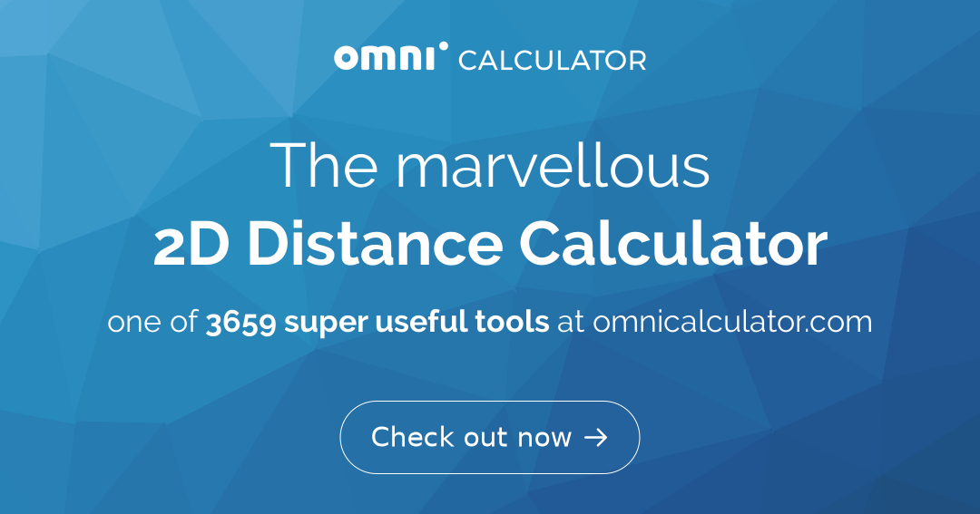 Calculadora de Distancia 2D Calculadora de distancia 2D