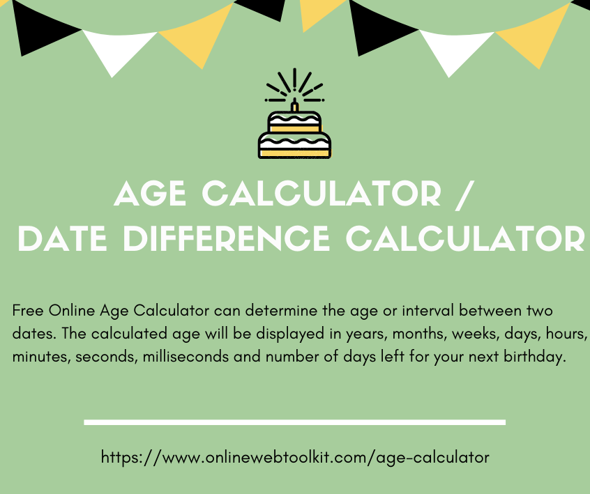 Calculadora de edad |