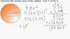 Calculadora de esfera: encuentra V, A, d Cómo encontrar el área de superficie de una esfera
