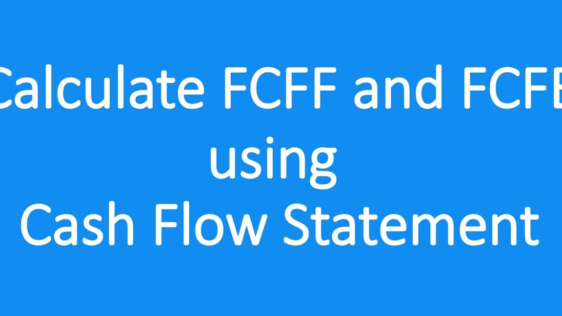 Calcule FCFF y FCFE utilizando CFS|Ejemplo de flujo de caja libre para la empresa|Flujo de caja libre para el ejemplo de capital