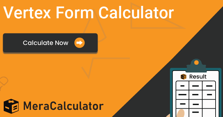 Calculadora de Forma de Vértice Calculadora de forma de vértice