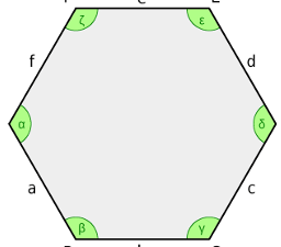 Hexágono regular - Calculadora de geometría