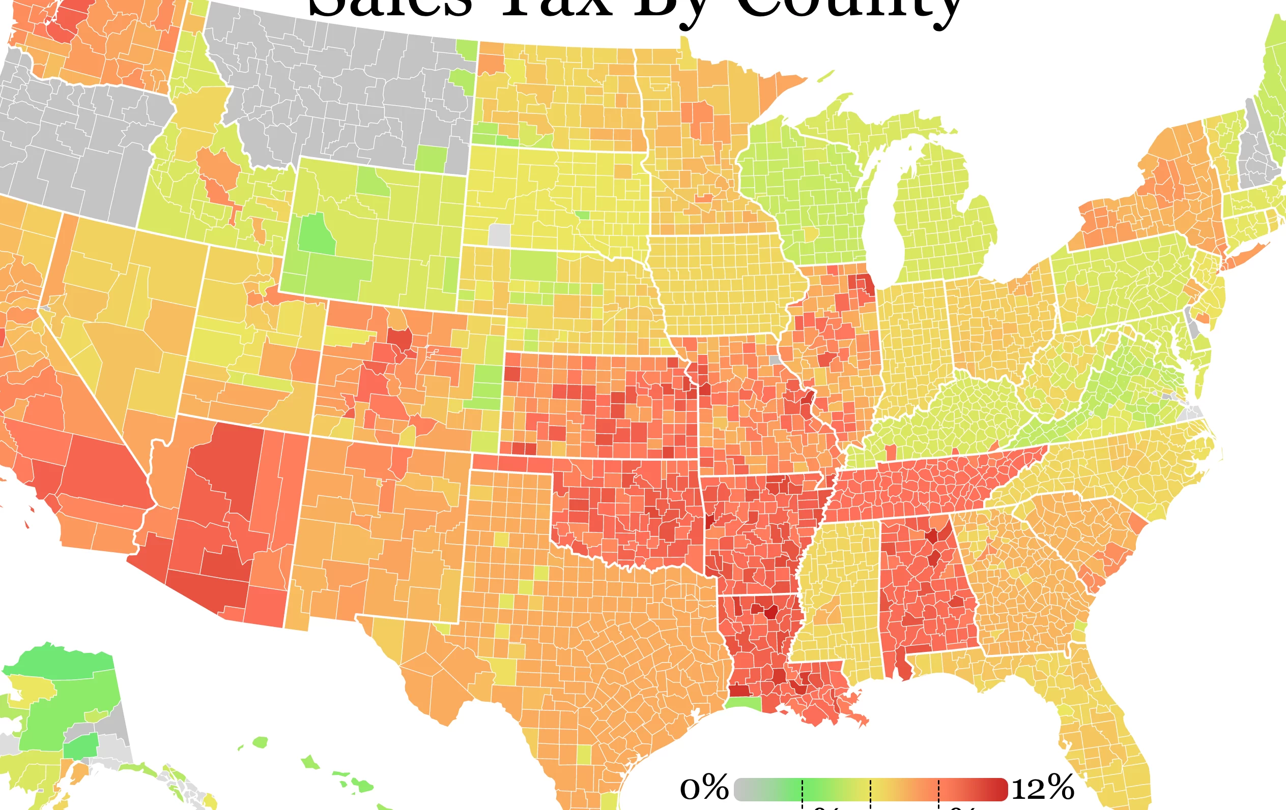 Impuestos sobre las ventas en los Estados Unidos - Wikipedia
