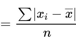 Calculadora de la Desviación Absoluta Mediana Calculadora de desviación absoluta media