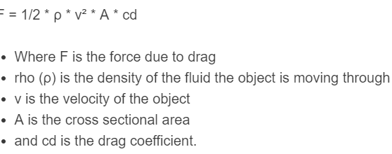 Calculadora de ecuaciones de arrastre (Calculadora de fuerza de arrastre) - Calculator Academy