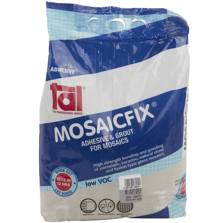 Calculadora de Mezcla de Azulejo Tal Mosaicfix Gris Claro 5kg |