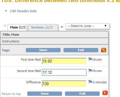 TrialDataSolutions: calculando el número de minutos entre dos...
