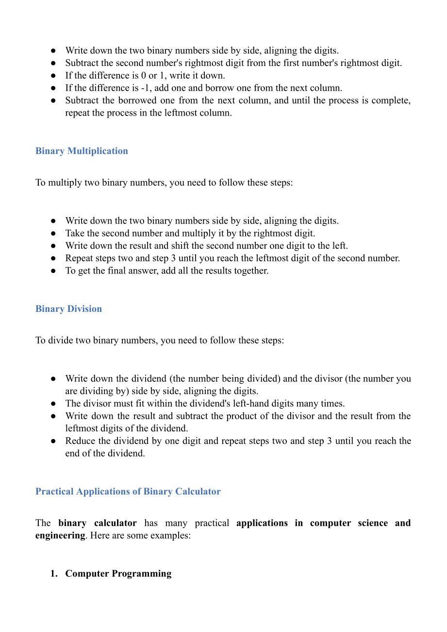 PPT - Comprensión de los conceptos básicos de la calculadora binaria: ...