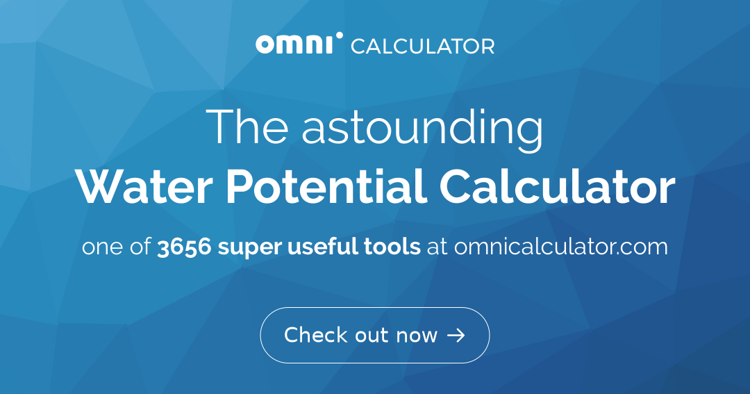 Potencial de agua (Ψ)