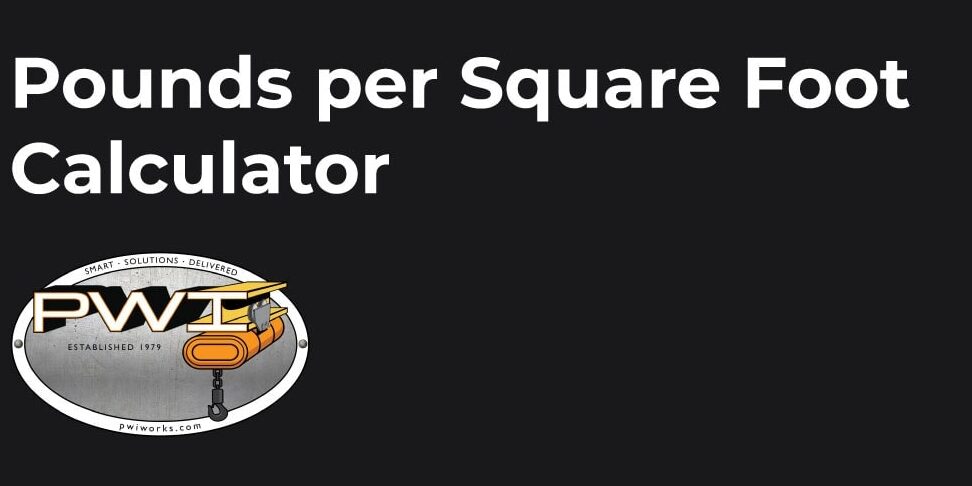 Calculadora de libras por pie cuadrado |