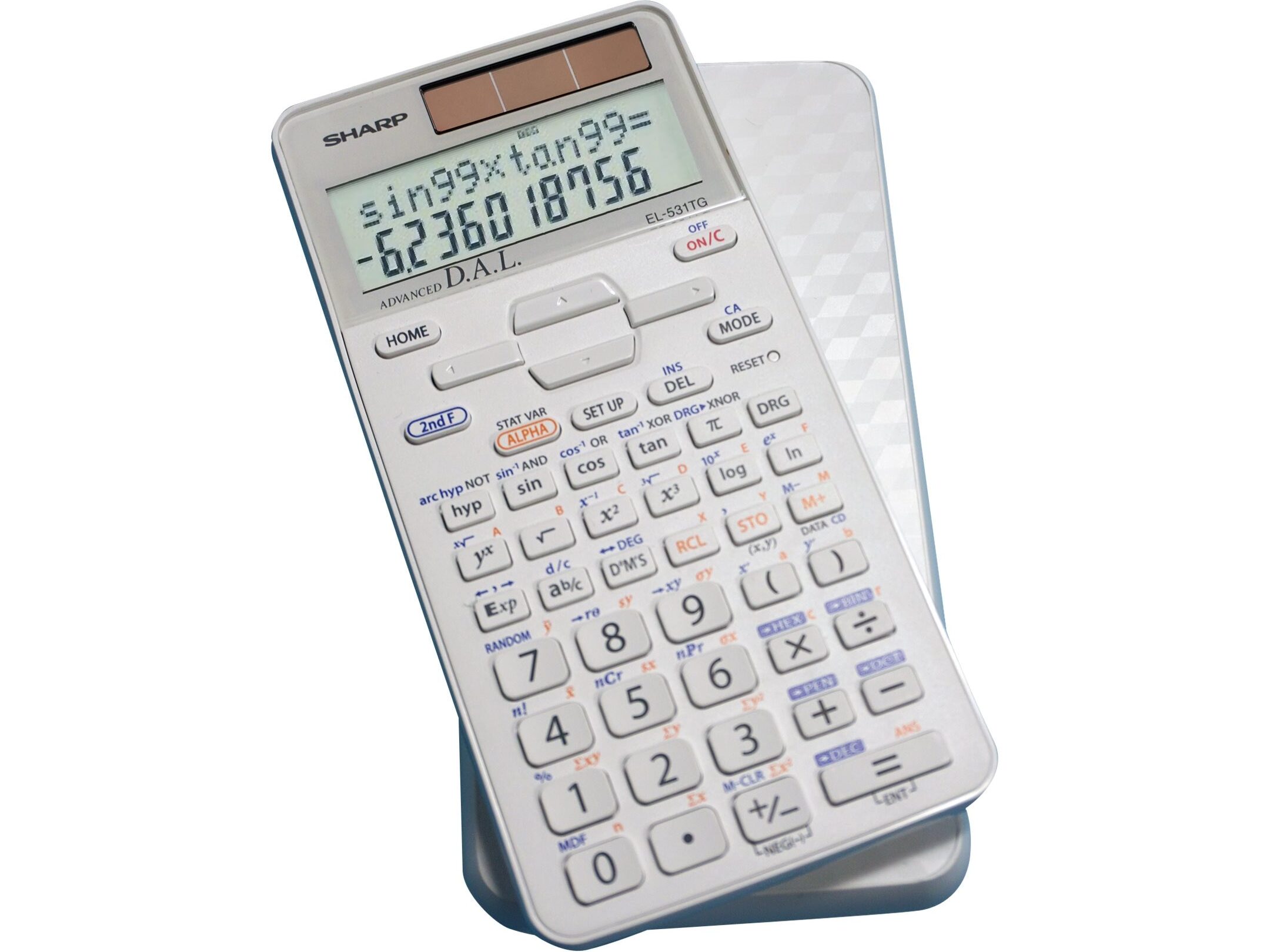 Calculadora científica M&G con cubierta adecuada para secundaria y preparatoria