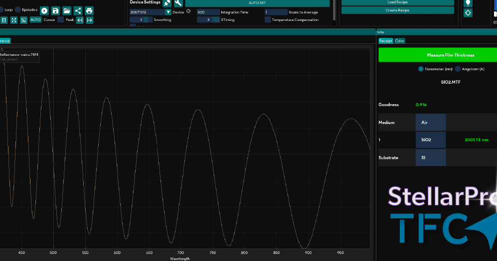 El software de película fina RP Coating para el diseño de ópticas...