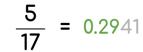Calculadora de redondeo de fracciones - CalcoPolis