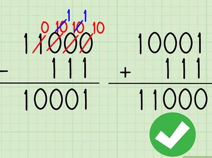 Cómo restar números binarios: 15 pasos (con fotos) - wikiHow