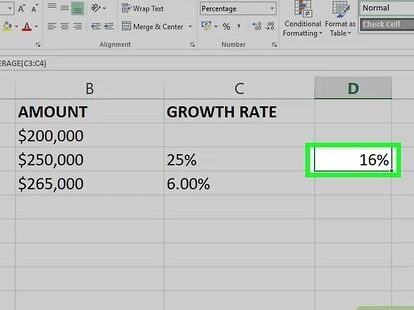 Cómo calcular la tasa de crecimiento promedio en Excel: 11 pasos
