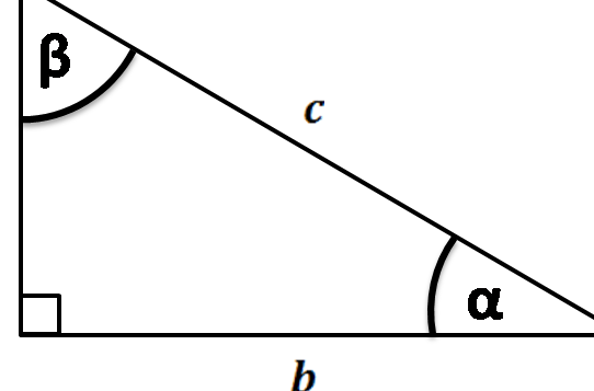 Calculadora de triángulo trigonométrico