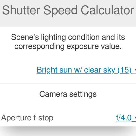 ¿Quiere una forma más fácil y rápida de calcular la fórmula de exposición...