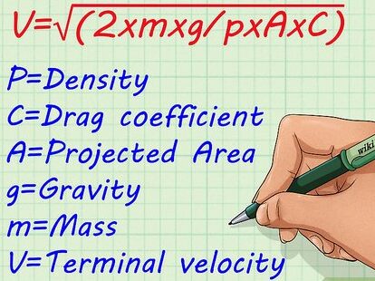 Calculadora de Velocidad Terminal 3 formas de calcular la velocidad terminal - wikiHow