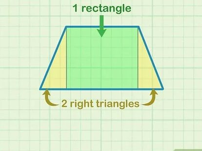 3 formas de calcular el área de un trapezoide - wikiHow