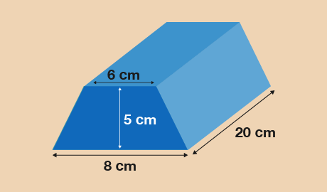 Calculadora del Área Lateral del Prisma Trapezoidal Matemáticas cotidianas 2 (Gales): Sesión 3: 3 |