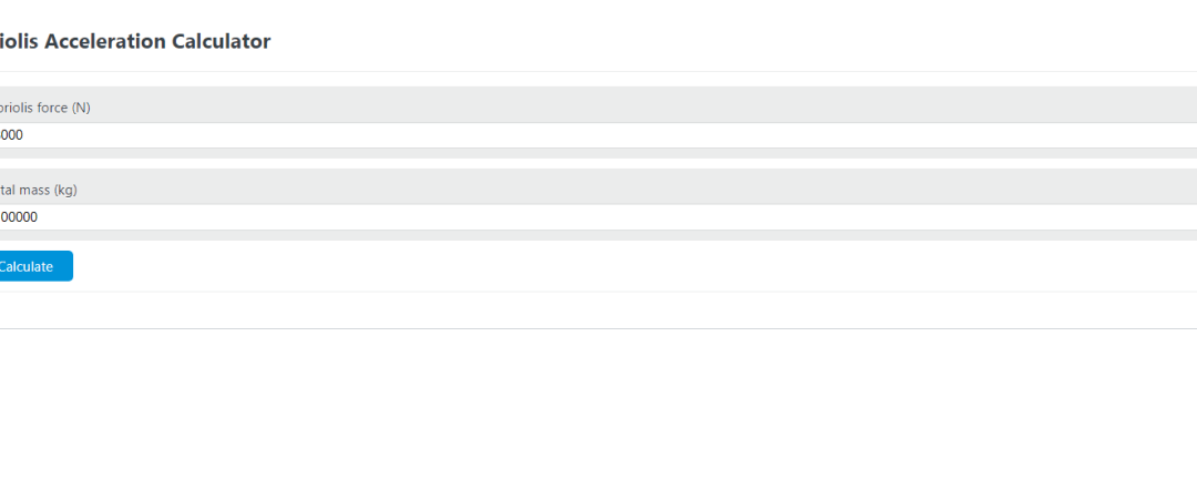 Calculadora del Efecto Coriolis 411C: M3, U1, P5: Viento geostrófico