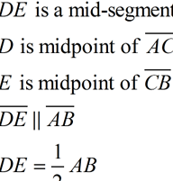 Segmentos medios en triángulos - MathBitsNotebook (Geo)