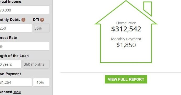 Calculadora PITI Calculadora de hipotecas: ingrese sus ingresos, vea el precio de su vivienda...