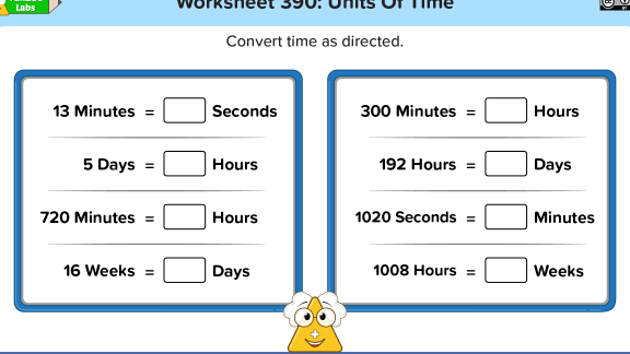 Conversión de Horas a Semana Conversiones de tiempo - Fun2Do Labs