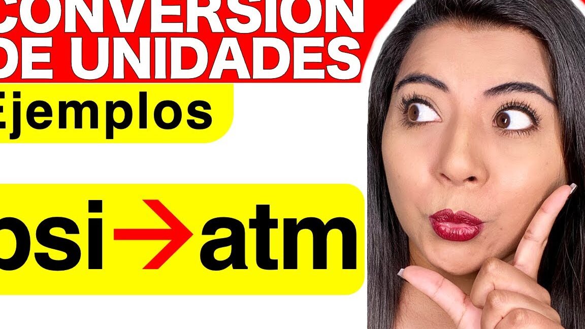 CONVERTIR de PSI a ATM