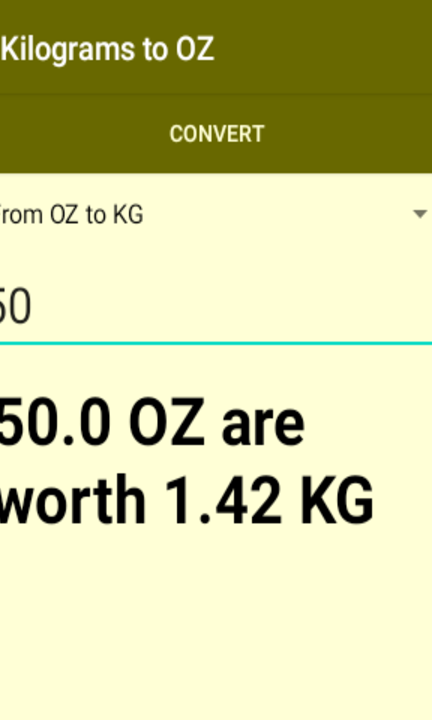 Utilidad de conversión de kilogramos a onzas, convertir de oz a kg ...