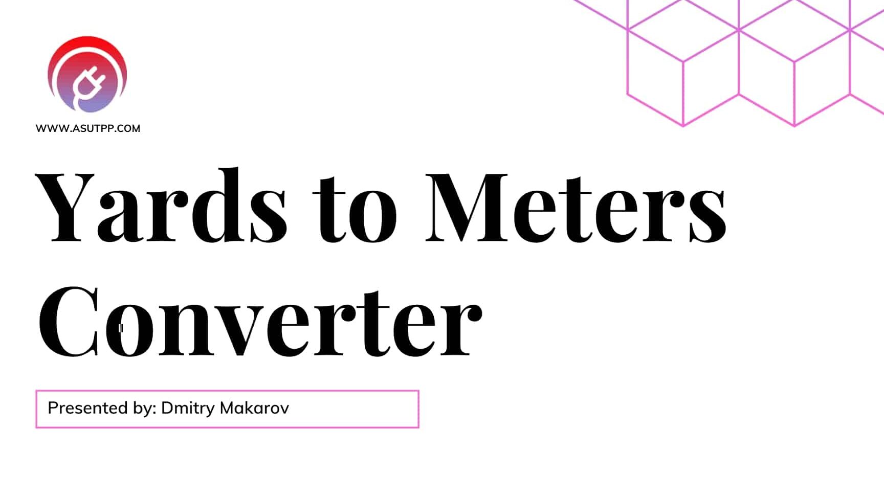 Calculadora de conversión de Yardas a Metros (yd a m)