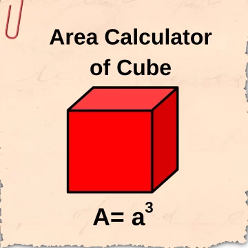 Calculadora de área del cubo: encuentre el área de superficie del cubo